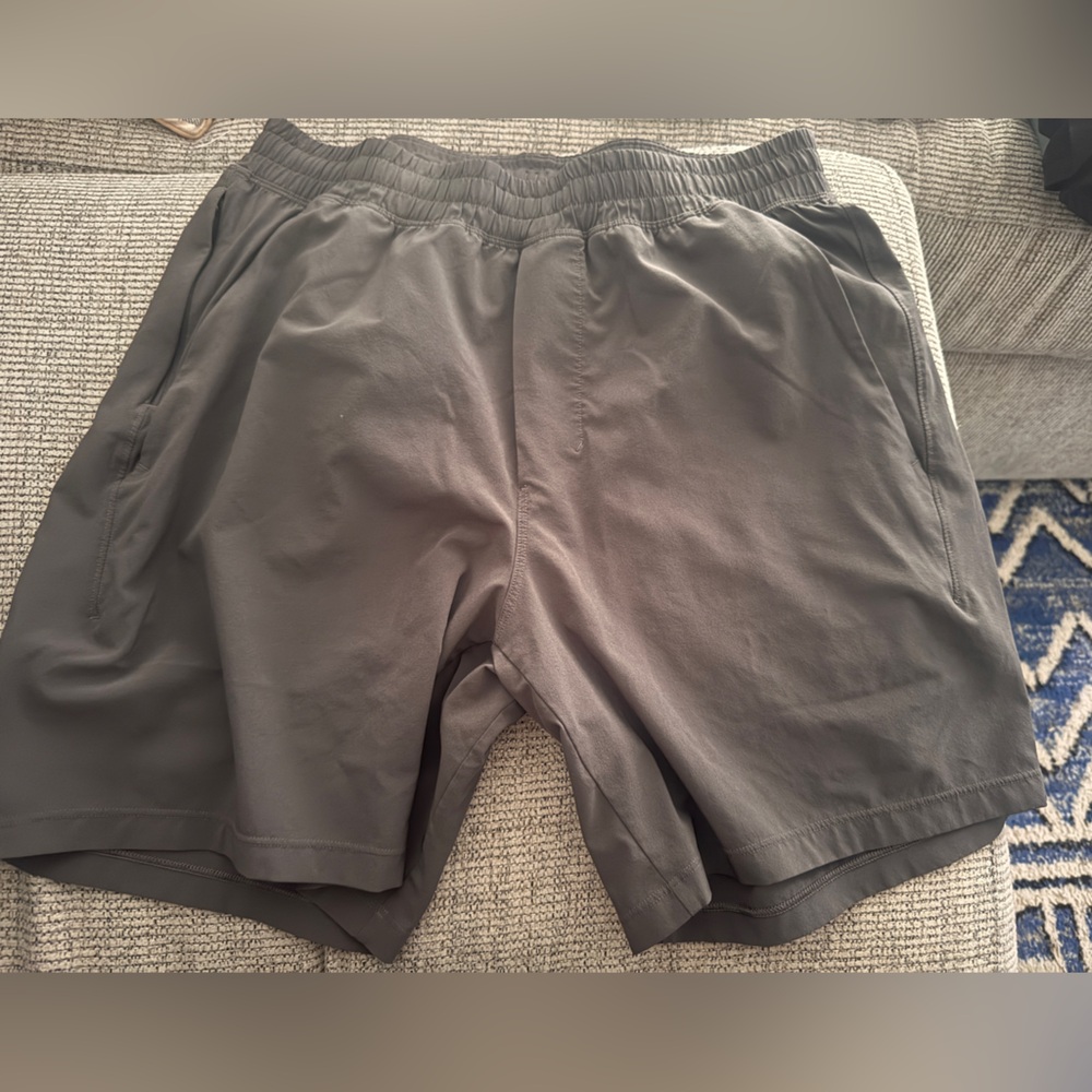 Lululemon Men's Gray Shorts- Small